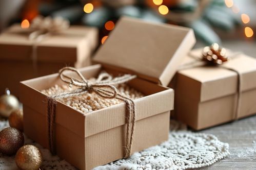 盒禮物圖片攝影圖 創意海報設計