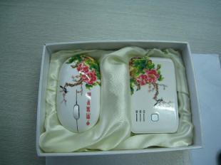 陜西文化:西安青花移動電源+無線鼠標 送禮送青花 送禮更有派_禮品、工藝品、飾品_世界工廠網中國產品信息庫